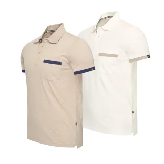 Cappuccino Italia Todi 2-Pack Polo Mehrfarben