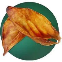 Breers Pet Food Schweineohren getrocknet 500 Gramm Hundeleckerlie, Leckerli für: Hunde, Harter Kauartikel, Leckerli getreidefrei, Hundesnack zuckerfrei