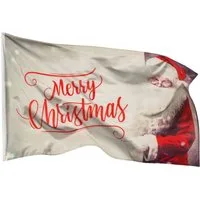 PHENO FLAGS Flagge Weihnachten Flagge 90x150 cm, Weihnachts, doppelt gesäumte Fahne mit brillanten und lebendigen Farben