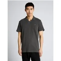 TOM TAILOR Poloshirt Poloshirts Resort Poloshirt im Used-Look