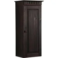 OTTO home Hängevitrine Cubrix, wahlweise mit oder ohne Glastür aus schönem massivem Kiefernholz, Breite 35 cm, Höhe 85 cm
