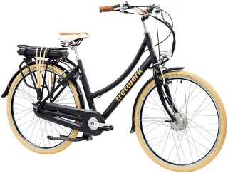 Tretwerk "Aurora" 7 Gang Nabenschaltung Frontmotor 250 W im Retro-Stil, Pedelec, Elektrofahrrad für Damen u. Herren