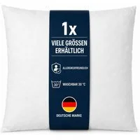Arsvita Kissenfüllung für Dekokissen und Kopfkissen, 30x30 cm, 100% Polyester, bei 30 °C waschbar, allergikerfreundlich