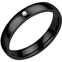 Taffstyle Fingerring Filigraner Damen Ring Solitärring Verlobungs Edelstahl mit Kristall (Bandring Freundin zum Geburtstag Muttertag Valentinstag Weihnachten), Verlobungsring Fingerring Liebesring Damenring Geschenke für Frauen