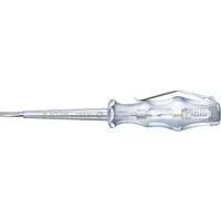 Einpoliger Spannungsprüfer 247, Schraubendreher transparent, 0,5x 3mm, Rundklinge