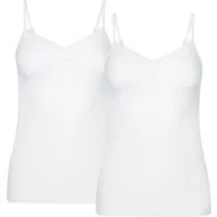 Jockey Unterhemd Soft Stretch Lace (2er Pack) in lockerer Passform