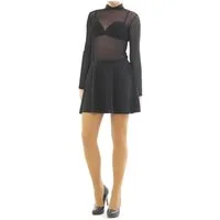SYS Minirock Swing Rock Mini Falten-Rock Gummibund hohe Taille Skirt Minirock