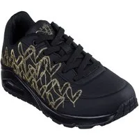 Skechers Skechers - UNO GOLDEN HEART - 177975 BKGD - Schwarz Schnürschuh