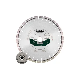 Metabo Set 1xDiamanttrennscheibe 230x22,23mm, UP +1xQuickspannmutter M 14 - 628583000