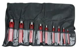 KS Tools Rundlocheisen-Satz, 9-tlg - 129.2111