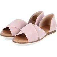 Apple of Eden Apple of Eden CHIUSI 29 nude Damen Rauleder pink Sandalette