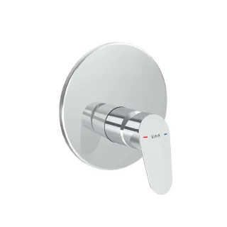 VitrA Flow Round Einhebel-Brausearmatur V-Box Unterputzmontage Chrom,A43302EXP A43302EXP