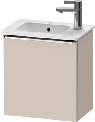 Duravit D-Neo Waschtischunterbau wandhängend Taupe Matt 410x274x440 mm - DE4259R10910000 DE4259R10910000