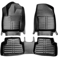 fussmattenprofi.com Auto-Fußmatte 5D Premium Auto Fussmatten für Toyota C-HR 2016-2023 (1 St), für Toyota Toyota C-HR