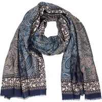 MIRROSI Modeschal Weich XXL ca.85x180cm Schal Bohemian Style, (Kollektion Herbst/Winter 2025), Damen Halstuch ideal für Herbst und Winter oder Ganzesjahr