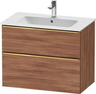 Duravit D-Neo Waschtischunterbau wandhängend Nussbaum Matt 810x462x625 mm - DE4362034790000 DE4362034790000