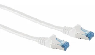 S-IMPULS CAT.6A Patchkabel, 15 m, weiß
