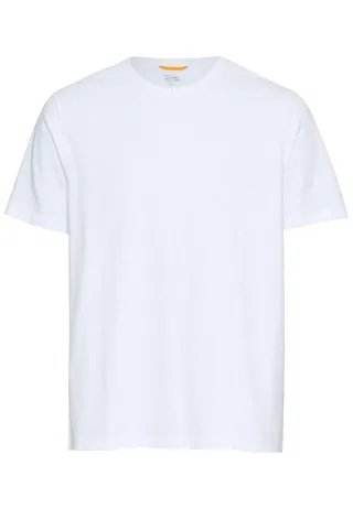 camel active - Organic T-Shirt aus reiner Baumwolle white - Gr. - 3XL