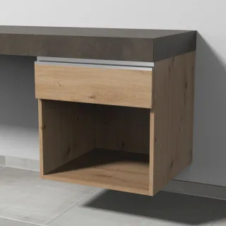 Sanipa Anbau-/Solitärschrank 2morrow (L2353) 510x500x520 Eiche-Natural-Touch, L235385 L235385