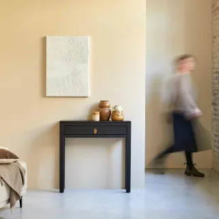 Konsole aus massivem Kiefernholz 80 Zenaka Square