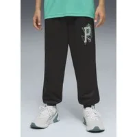 PUMA Trainingshose ACTIVE SPORTS POLY PANTS B mit Eingrifftaschen, Regular Fit, mit Print-Applikationen