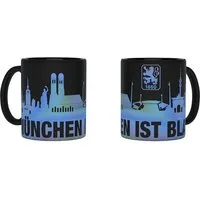 TSV 1860 München Becher TSV 1860 München Tasse Skyline Metallic, Keramik