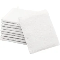 ZOLLNER Waschlappen, (10-St), 16 x 21 cm, 100% Baumwolle, vom Hotelwäschespezialisten
