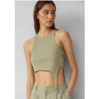 QS Muskelshirt T-Shirt Ripptop mit Schnallendetail, QS x Vanessa Mai