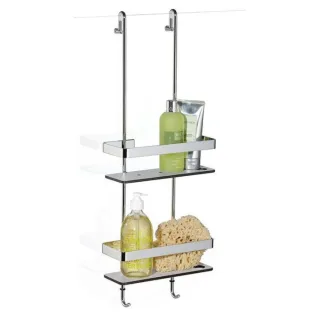 Giese Bodyguard Newport Duschkorb 30720-02 chrom, mit Halter für Rasierer