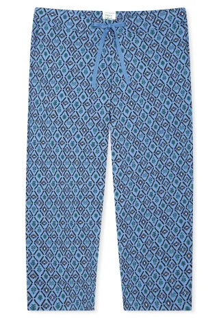 SCHIESSER - Hose 3/4 aqua - Gr. - 38