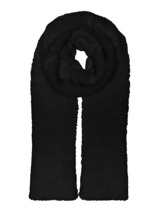 ONLY - ONLBEATRIZ HAIRY KNIT SCARF CC black - Gr. - ONE SIZE