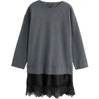 Next 2-in-1-Kleid 2-in-1 Pullover-Spitzerock mit weichem Griff (1-tlg)