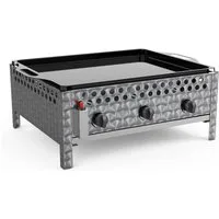 Tepro Gasgrill Wurstbräter, mit Grillpfanne, emailliert