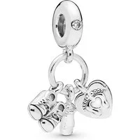 Pandora Bead 798106CZ Charm-Anhänger My Little Baby Sterling-Silber