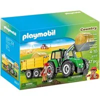 Playmobil® 9317 Country Großer Traktor mit Anhänger Konstruktions-Spielset