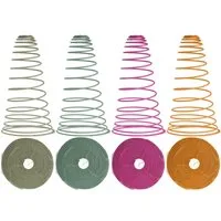Koopman Räucherstäbchen-Halter Bunt, (4 St), 4er Set, Citronella, 4 Farben, zum Aufhängen, Insektenschutz