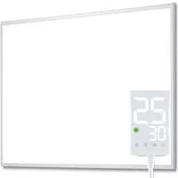 Heidenfeld Infrarotheizung 300-1000 W Elektroheizung HF-HP100-3 inkl. Thermostat - 10 J. Garantie, Fenster-Auf Erkennung - Infrarot Wandheizung Elektro Heizkörper