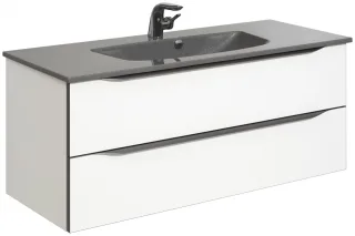 Pelipal Serie 6025 Mineralmarmor-Waschtisch MMWT70-1170-SM, B:1170, H:17, T:480mm MMWT70-1170-SM