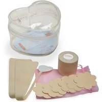 MAGIC Bodyfashion Brustwarzenabdeckung (9 Paar), 4 M Boobtape,3 Paar Brustwarzenabdeckungen, 2 Invisible Sticky Thongs