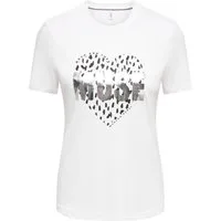 ONLY Kurzarmshirt ONLKITA S/S TEE JRS NOOS Baumwolle, regular fit