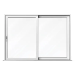 Hebeschiebetür 3 m, Kunststoff Schiebetür Kömmerling Profil PremiDoor 76, Weiß, 3000 x 2010 mm, 2-teilig HST links, individuell konfigurieren