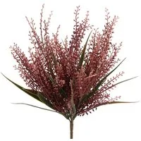 Kunstblume Kunstblume, Erika, Erikabusch, Heidekraut. ca. 33 cm BURGUND, Floratexx GmbH