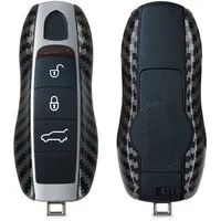 kwmobile Schlüsseltasche Autoschlüssel Hülle für Porsche (1-tlg), Hardcover Schutzhülle Schlüsselhülle
