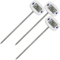 GreenBlue Kochthermometer GB382, 3-tlg., Digitales Lebensmittelthermometer