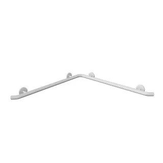 Hewi System 800 K Dusch-/Wannenhandlauf 950.35.1109099 762x762mm, reinweiß