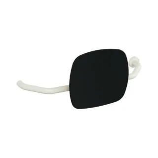 Hewi 801 Rückenstütze 801.51B9273R99 Wandabstand 230mm, rechts, matt, Lehne tiefschwarz, reinweiß