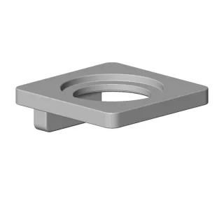 Dornbracht Halter für Glashalter Ersatzteile 081795507 100 x 36 x 100 mm Champagne (22kt Gold) 081795507-47