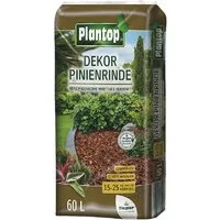 Plantop Rindenmulch Plantop Dekor Pinienrinde 15-25 mm Bodenhilfsstoff 60 Liter.