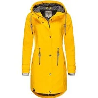 PEAK TIME Regenjacke L60042 stylisch taillierter Regenmantel für Damen