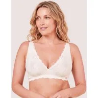 Royal Lounge Intimates Bralette Royal Dream Champagner, Komlett nahtlos, integrierte Schlinge,Support